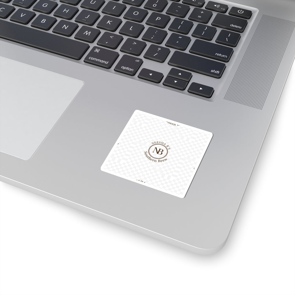 Kiss-Cut Sticker — Neesha B’s Southern Brew Logo Sticker (Branding Decal)