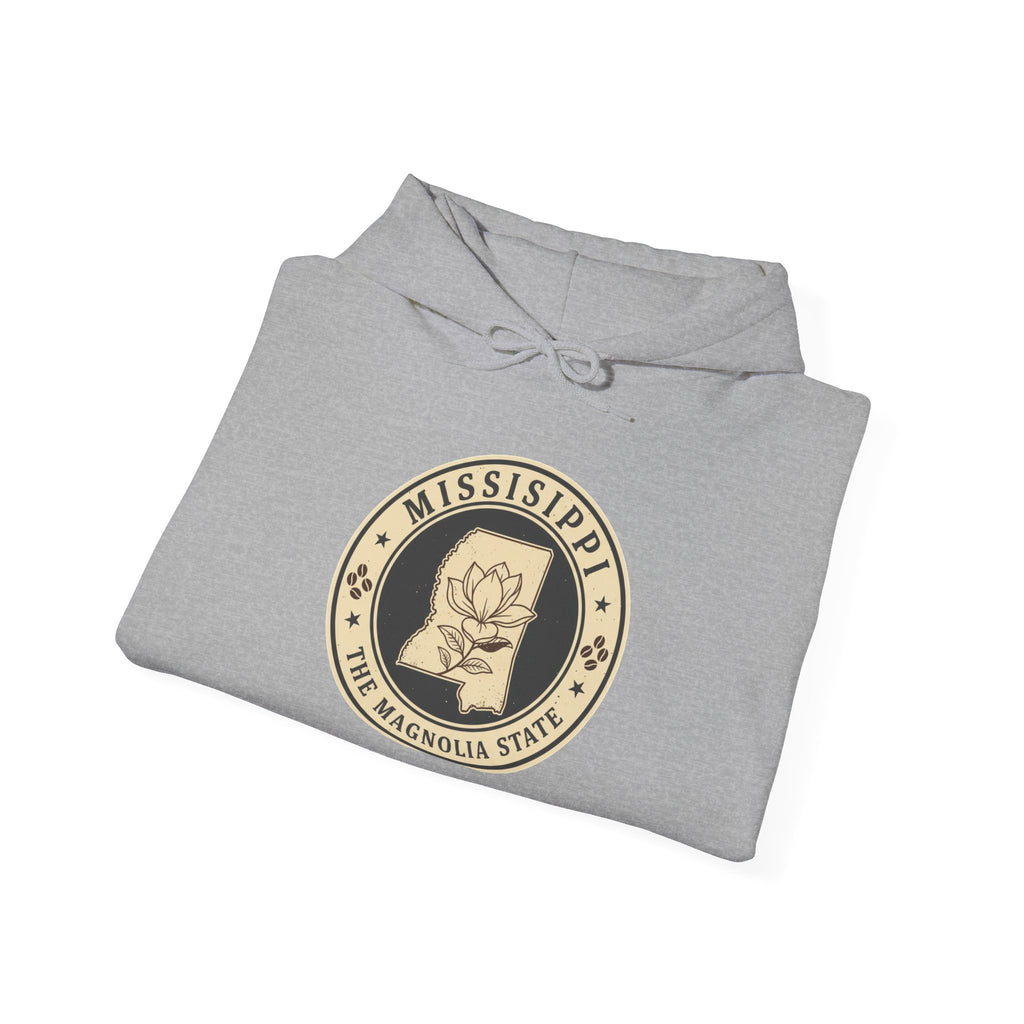 Mississippi Magnolia Seal Hoodie | State Emblem Pullover