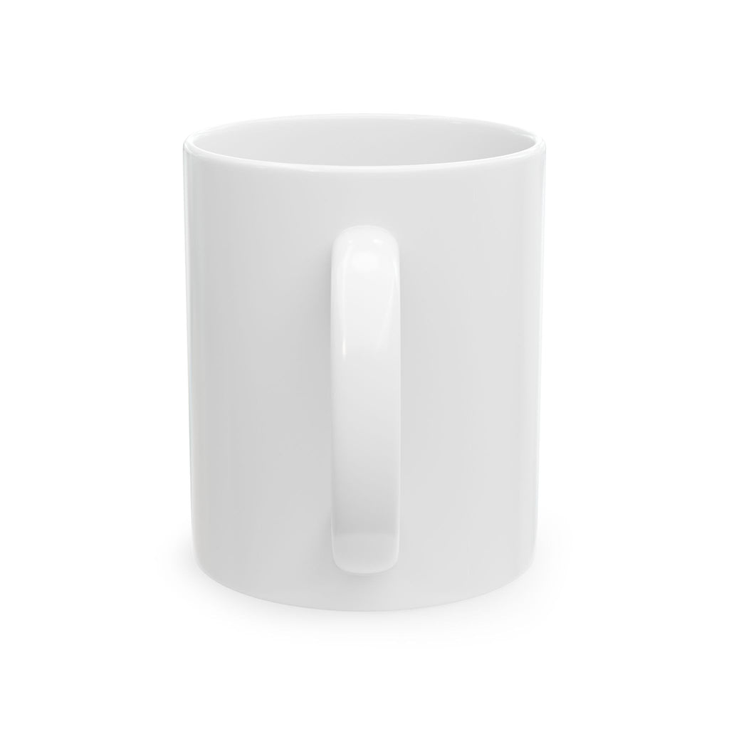Sunflower Garden Boots Mug — “The Only Footprint I Leave Is In The Dirt” Ceramic Coffee Cup