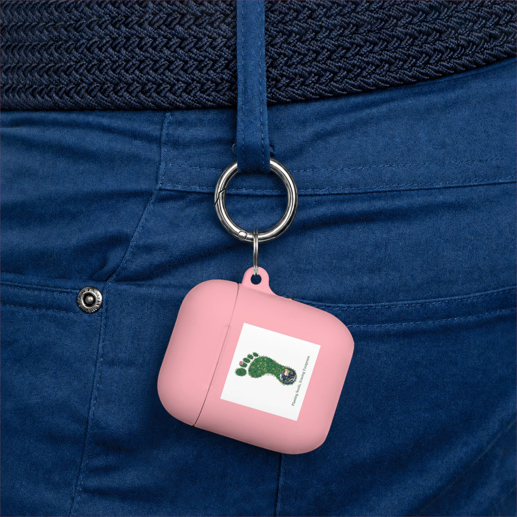 AirPods Case — Green Footprint Design with 'Saving Nature' Eco Vibe