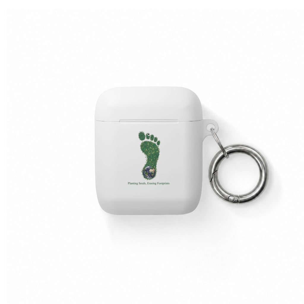 AirPods Case — Green Footprint Design with 'Saving Nature' Eco Vibe