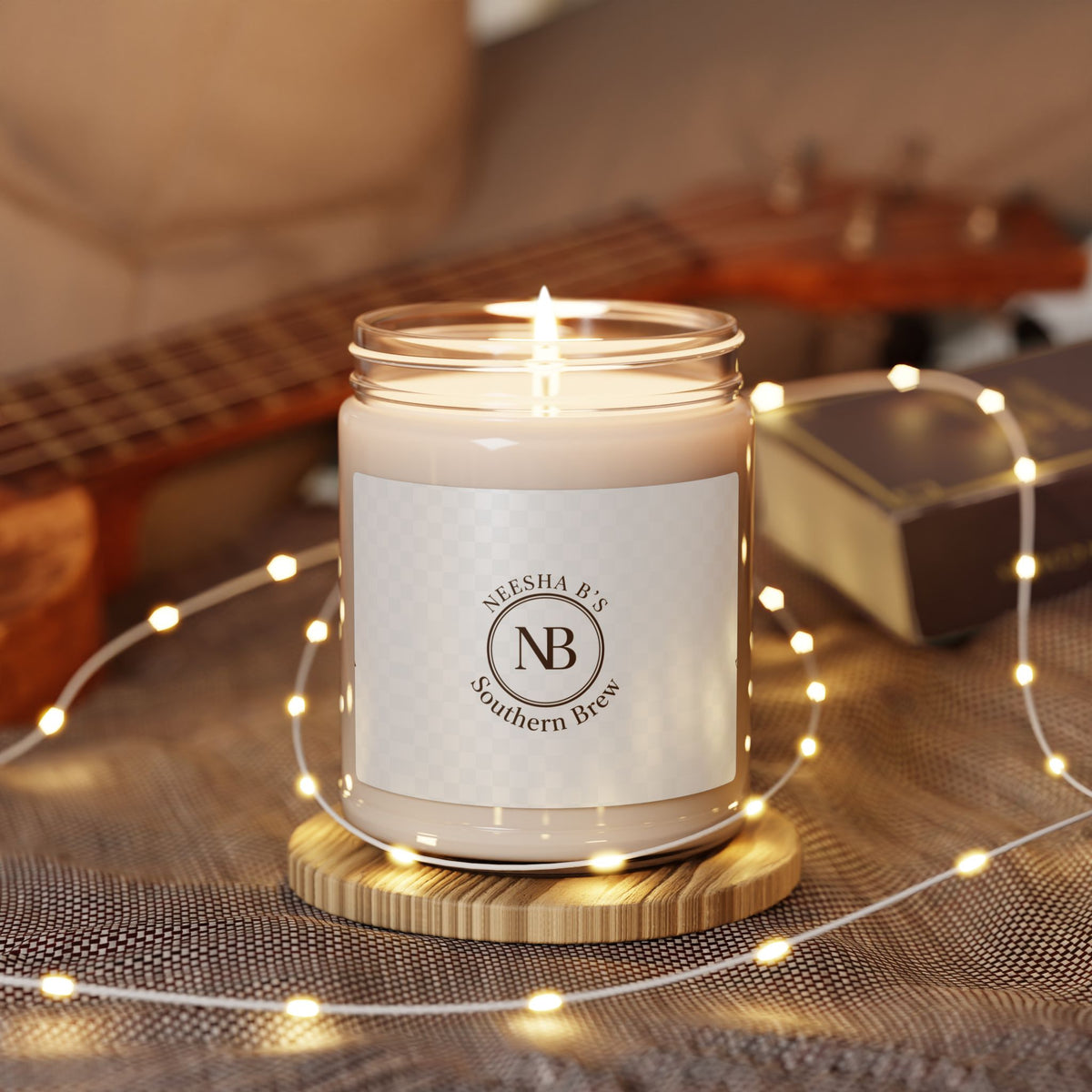 Soy Candle — Neesha B's "Southern Brew" 9oz Scented Jar