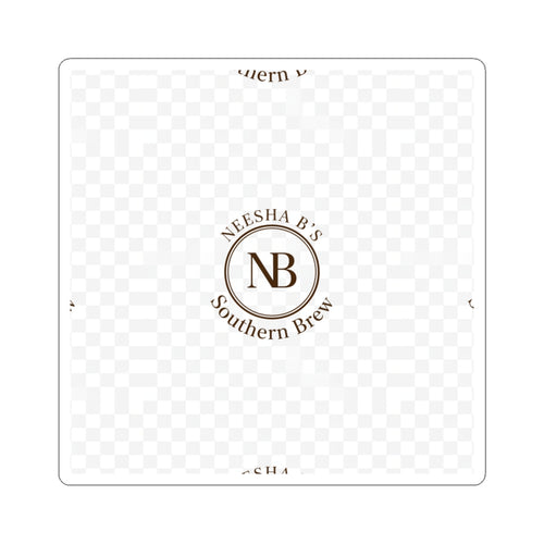Kiss-Cut Sticker — Neesha B’s Southern Brew Logo Sticker (Branding Decal)