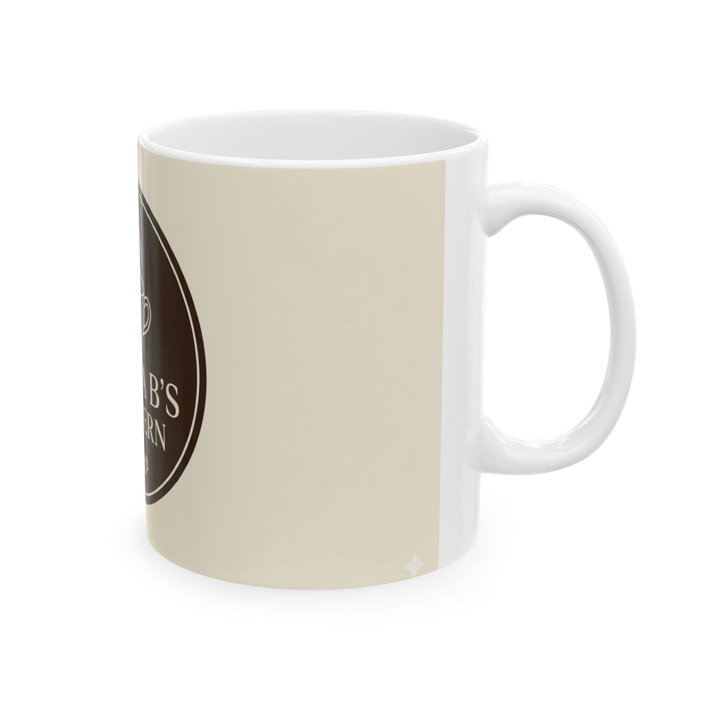 Neesha B's Southern Brew Ceramic Mug (11oz & 15oz) — Southern Coffee Lover Gift