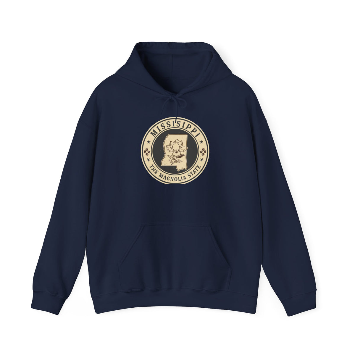 Mississippi Magnolia Seal Hoodie | State Emblem Pullover