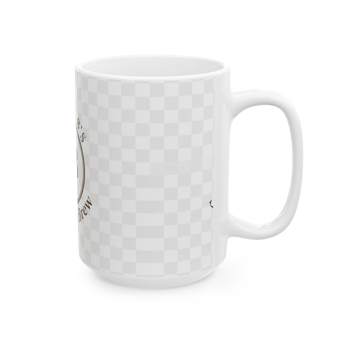 Ceramic Mug — Neesha B's Southern Brew Logo Coffee Cup (11oz & 15oz)