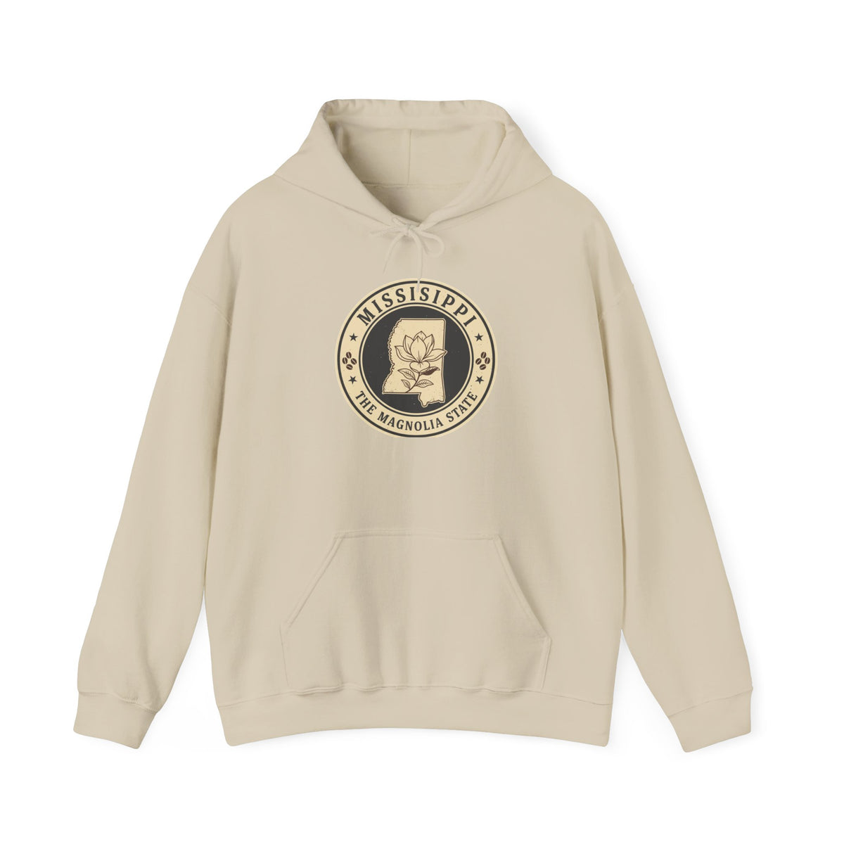 Mississippi Magnolia Seal Hoodie | State Emblem Pullover