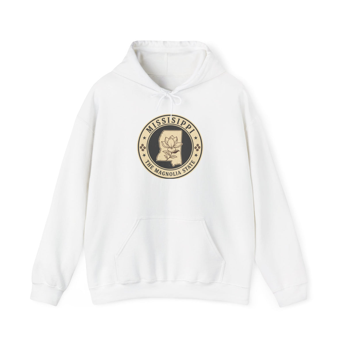 Mississippi Magnolia Seal Hoodie | State Emblem Pullover
