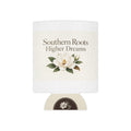 Southern Roots Higher Dreams Can Cooler — Floral Magnolia Can Koozie
