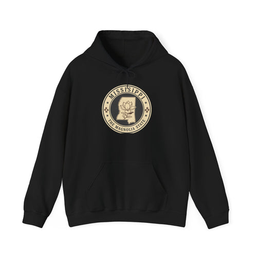 Mississippi Magnolia Seal Hoodie | State Emblem Pullover