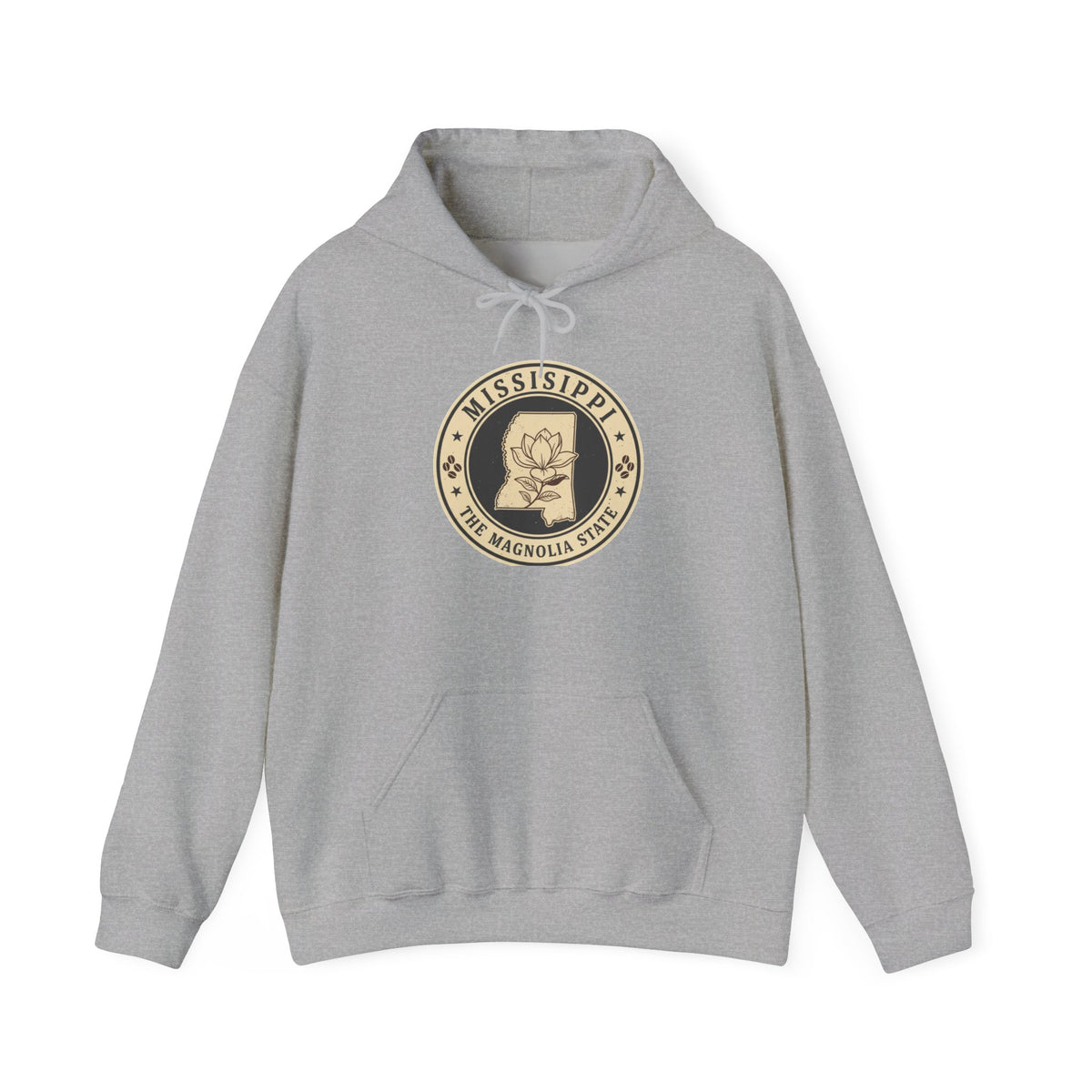Mississippi Magnolia Seal Hoodie | State Emblem Pullover