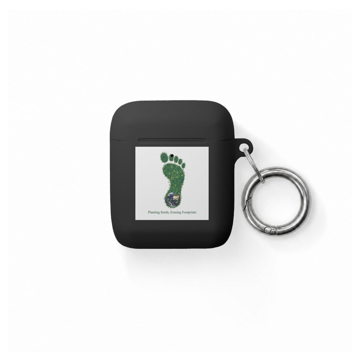 AirPods Case — Green Footprint Design with 'Saving Nature' Eco Vibe