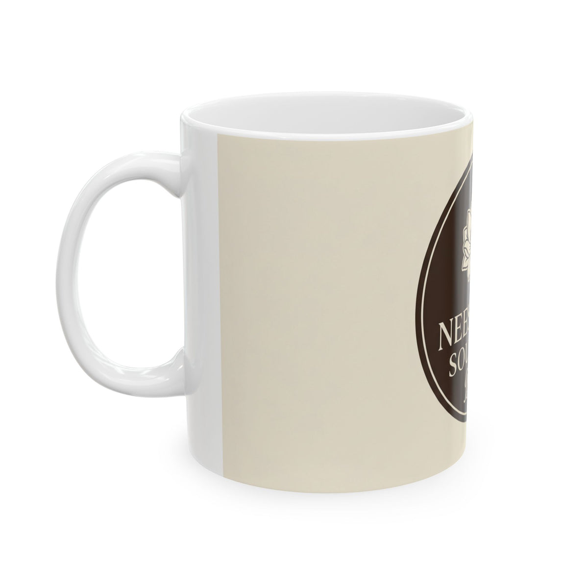 Neesha B's Southern Brew Ceramic Mug (11oz & 15oz) — Southern Coffee Lover Gift