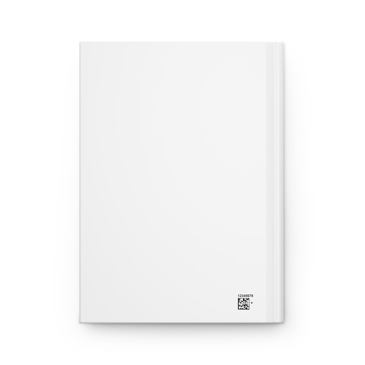 Eco Footprint Hardcover Journal — "Planting Seeds, Erasing Footprints" Lined Notebook