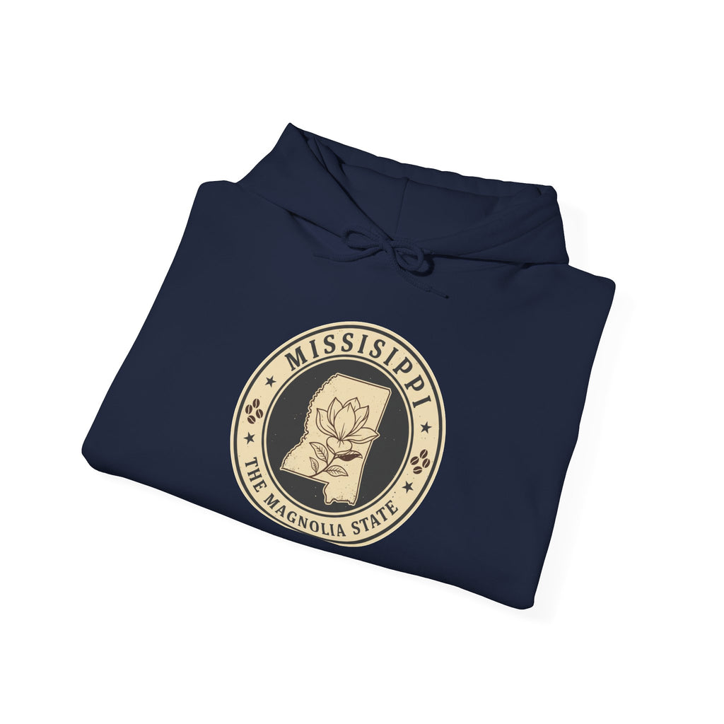 Mississippi Magnolia Seal Hoodie | State Emblem Pullover
