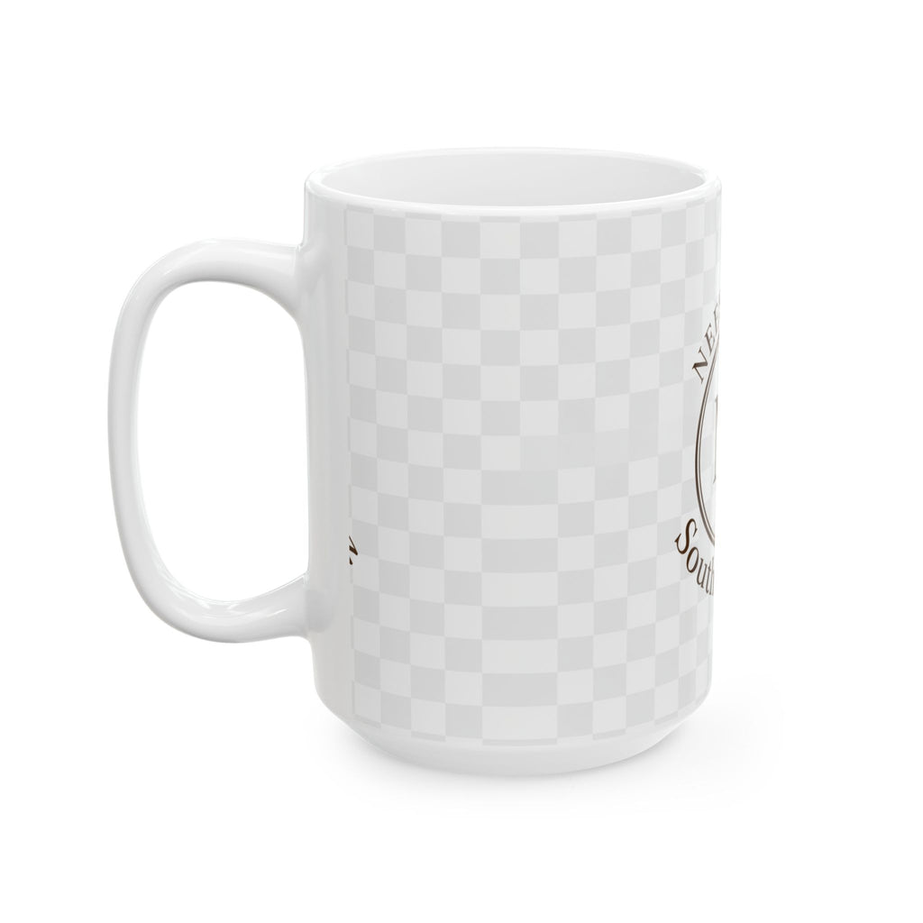 Ceramic Mug — Neesha B's Southern Brew Logo Coffee Cup (11oz & 15oz)